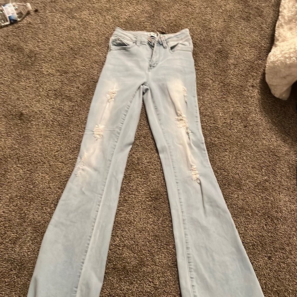 skinny flare jeans perfect for fall or even for the cowgirls🥰😙